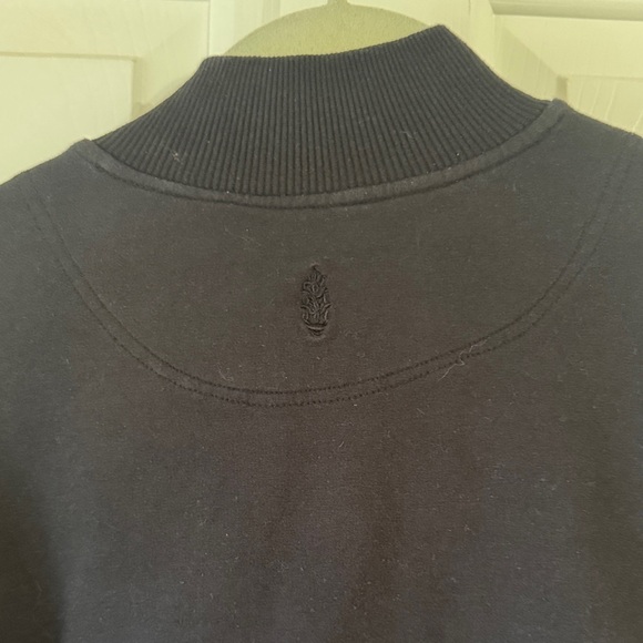 Free People Black Quarter-Zip Sweatshirt - Picture 7 of 8